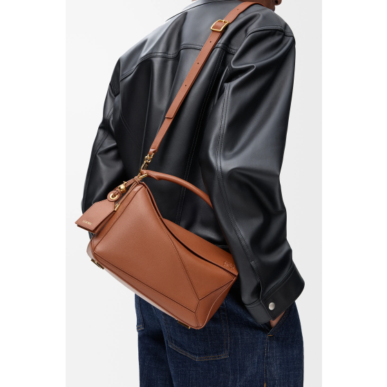 LOEWE Small Napa lambskin Featherlight Puzzle handbag