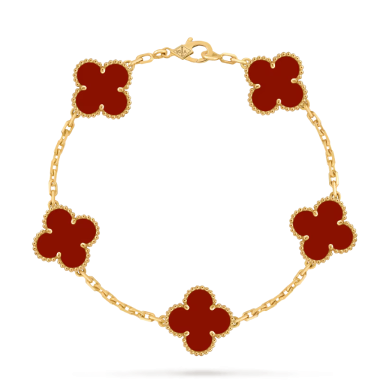 Van Cleef & Arpels  Vintage Alhambra bracelet, 5 motifs